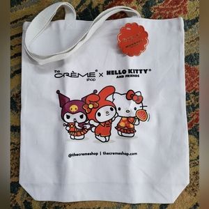 Creme Shop Hello Kitty Tote Bag Lunar New Year
